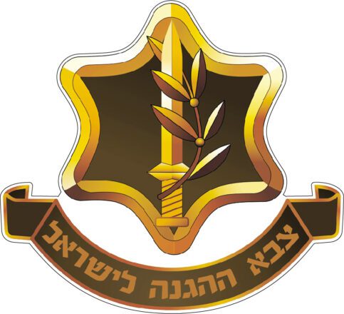 Israel Defense Forces Military Logo vinyl sticker