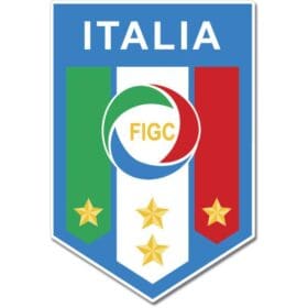 Italy Football Ass. Team Crest Wall Window Car Sticker Decal