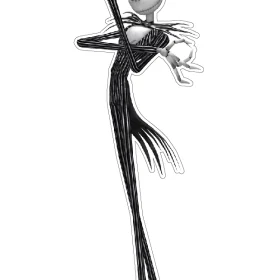 Jack Skellington 2 vinyl sticker