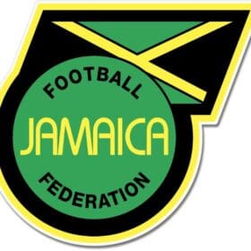 Jamaica Football Ass. Team Crest Wall Window Car Sticker Decal