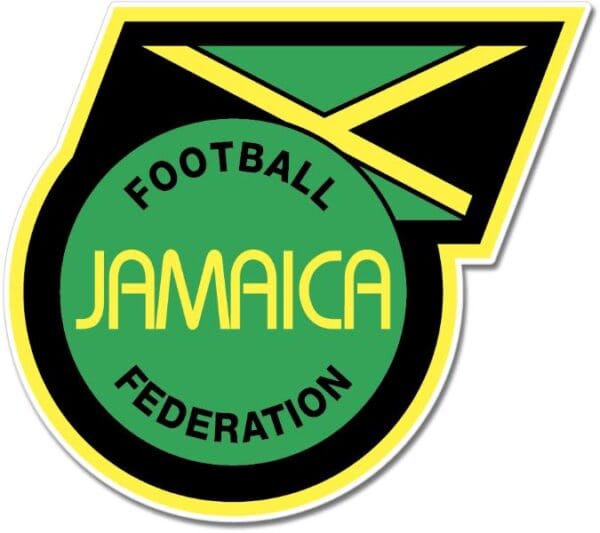 Jamaica Football Ass. Team Crest Wall Window Car Sticker Decal