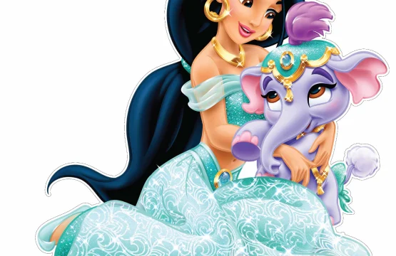Jasmine Aladdin Disney Princess vinyl sticker