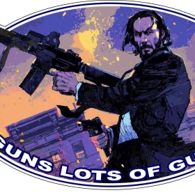 John Wick Chapter 3 vinyl sticker 2