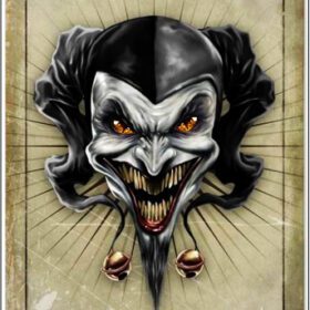 Joker Card Proof vinyl sticker