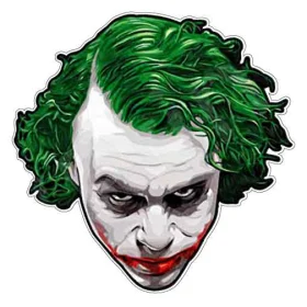 Joker Face The Dark Knight Movie