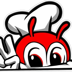 Jollibee Peace Peeker Philippines Fast Food