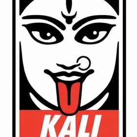 Kali Devi Goddess Of Time Change Creation And Destruction Fierce Divine Mother Shakti Energy Feminine Power Sacred Mythology Tantric Deity vinyl sticker