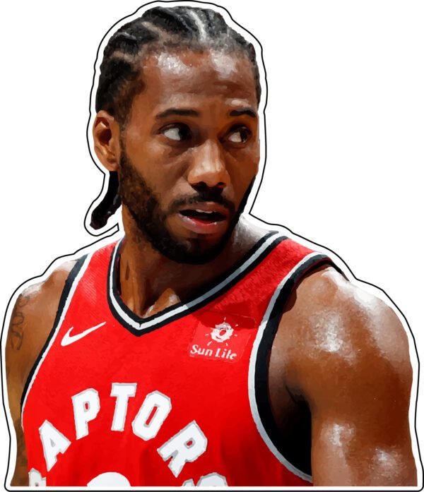 Kawhi Anthony Leonard Basketball Team Vinyl Sticke