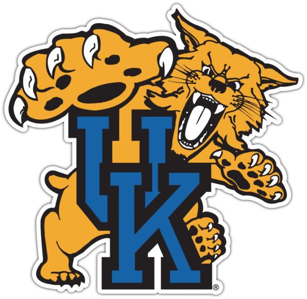 Kentucky Wildcats NCAA Logo vinyl sticker