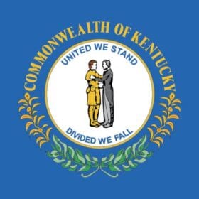 Kentucky State Flag Wall Window Car Vinyl Sticker Decal