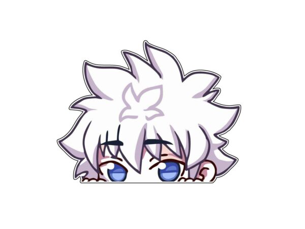 Killua Zoldyck Peaker Hunter vinyl sticker