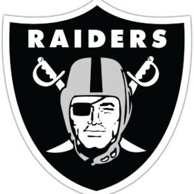Las Vegas Raiders NFL Football vinyl sticker