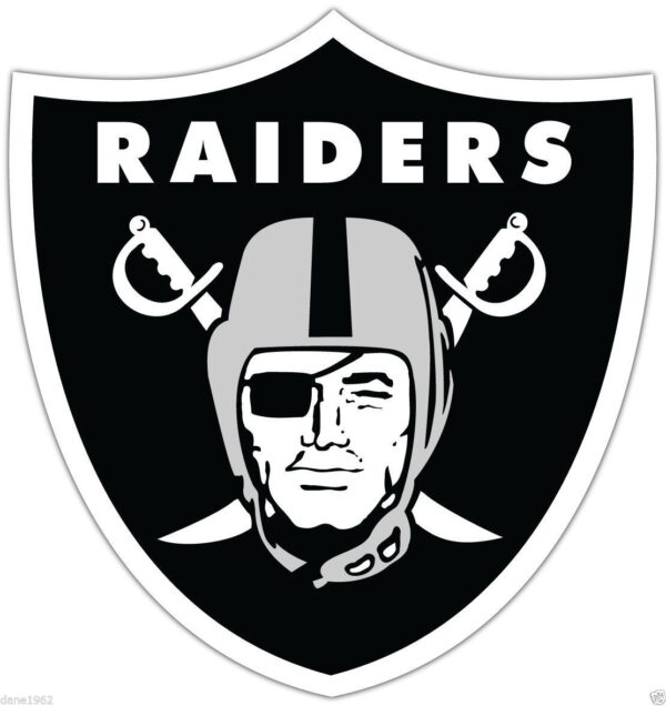 Las Vegas Raiders NFL Football vinyl sticker