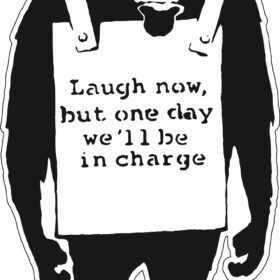 Laugh-Now-Banksy-Monkey-Wall-Art-vinyl-sticker
