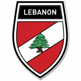 Lebanon Shield Coat of Arms Emblem Wall Window Car Sticker
