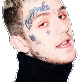 Lil Peep Rockstar Rapper Hip Hop Vinyl Sticker