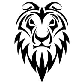 Lion Tiger Wild Big Cat Cutout Vinyl Decal