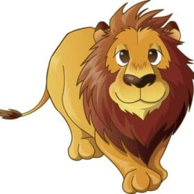 Lion Wildlife Jungle Wall Window Car Vinyl Sticker Decal