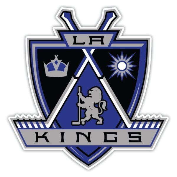 Los Angeles Kings 1 NHL Hockey vinyl sticker