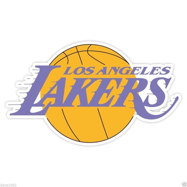 Los Angeles Lakers vinyl sticker