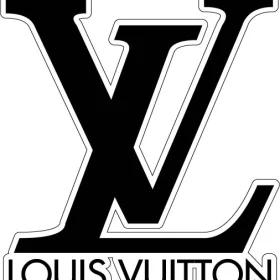 Louis Vuitton Logo vinyl sticker