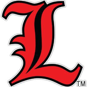 Louisville Cardinal 8 NCAA Logo vinyl sticker