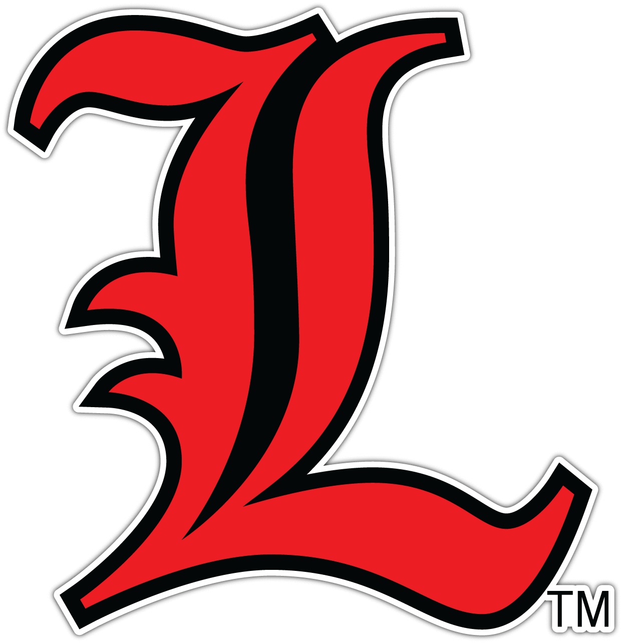 University Louisville Cardinal Logos Sticker