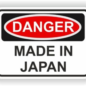 MADE IN JAPAN DANGER WARNING FUNNY VINYL STICKER.JPG
