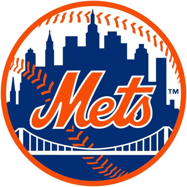 MLB New York Mets vinyl sticker