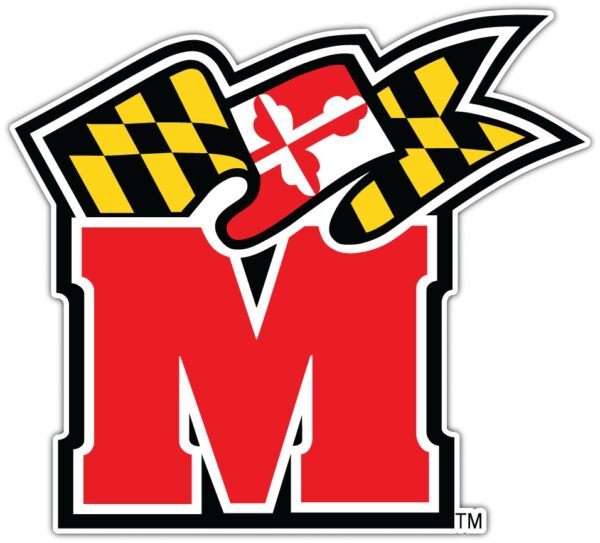 Maryland Terrapins Terps1 NCAA vinyl sticker