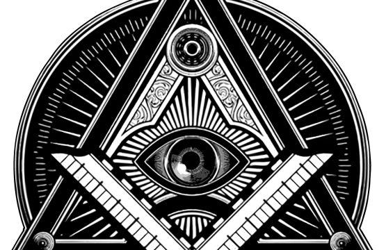 Masonic Illuminati Eye Symbol vinyl sticker