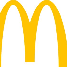 McDonald's logo vinyl sticker