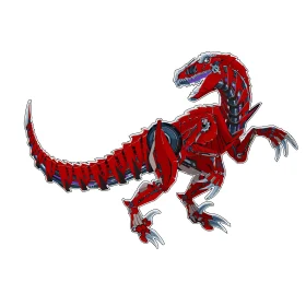 Toronto Raptors Mechanical Dinosaur NBA Basketball Team vinyl sticker