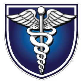 Medical Caduceus Shield Hermes Healthcare Symbol Healing Power Emblem Doctor Nurse Rod Of Asclepius Art vinyl sticker