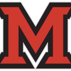 Miami Red Hawks 1 NCAA Logo vinyl sticker