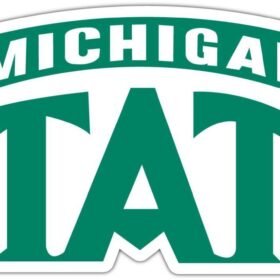 Michigan State Spartans 3 NCAA Logo vinyl sticker