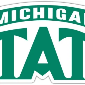 Michigan State Spartans 3 NCAA Logo vinyl sticker