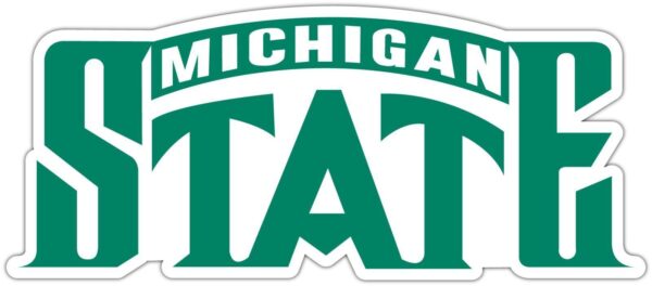 Michigan State Spartans 3 NCAA Logo vinyl sticker