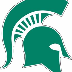 Michigan State Spartans NCAA Logo Mascot vinyl sticker