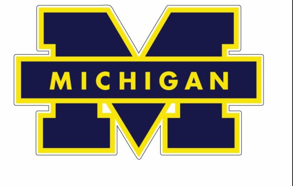 Michigan Wolverines NCAA vinyl sticker