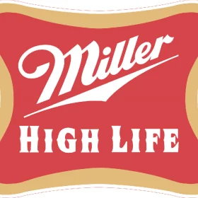 Miller Beer High Life vinyl sticker