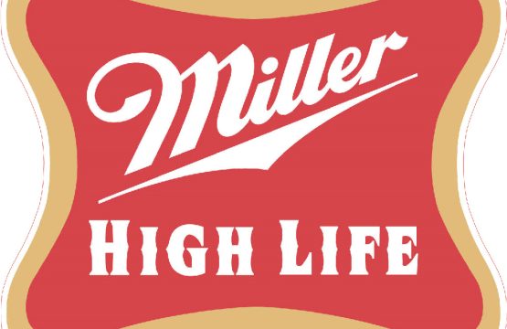Miller Beer High Life vinyl sticker