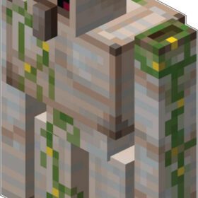 Minecraft Golem vinyl sticker