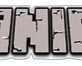 Minecraft Style Daniel Logo vinyl sticker