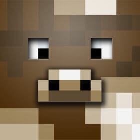 Minecraft Video Game Brown Pig