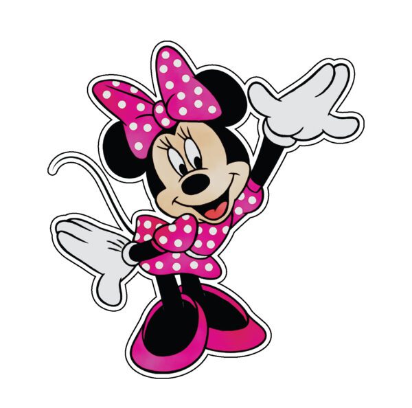 Minnie Mouse In a Pink Dress