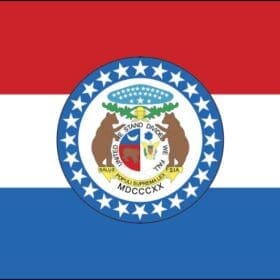 Missouri State Flag Wall Window Car Vinyl Sticker Decal