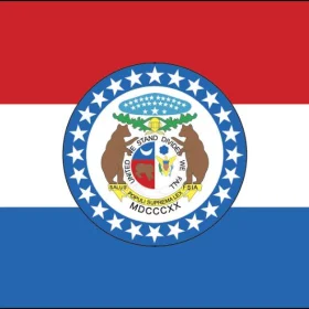 Missouri State Flag Wall Window Car Vinyl Sticker Decal
