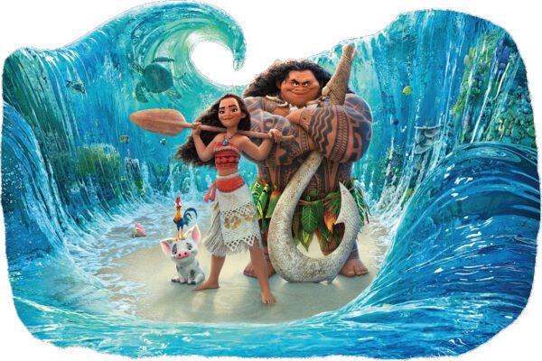 Moana And Maui Big vinyl sticker