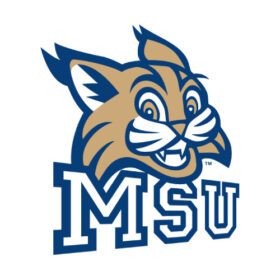 Montana State Bobcats Cats NCAA Logo vinyl sticker